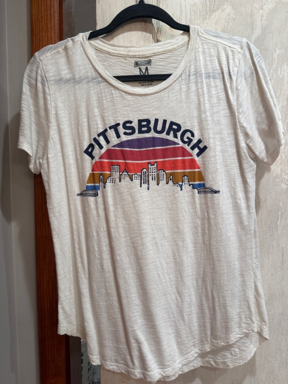 Pittsburgh Graphic Short Sleeve Tee - White